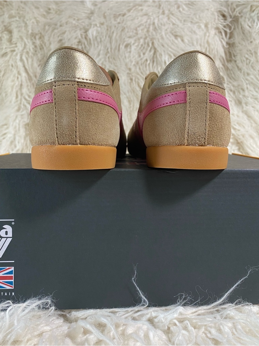 *PRICE FIRM* 💫 NWT 💫 Gola Women’s Bullet Suede Trainers, Size 9 - Picture 9 of 10